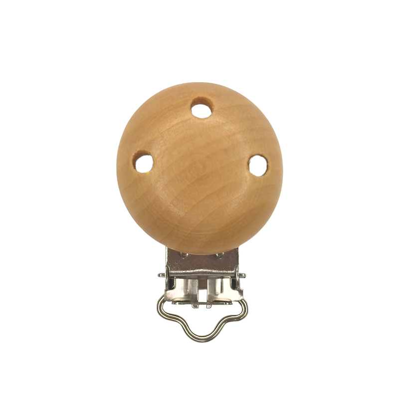 Clip in legno Rotondo 47x29mm