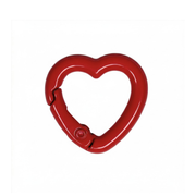 Anello Moschettone a Cuore Colorato 23mm