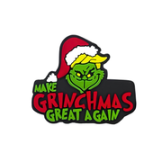 Make Grinchmas Great Again in Silicone 30x25mm