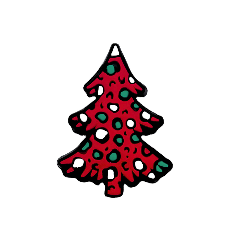 Albero di Natale in Silicone 28x22mm