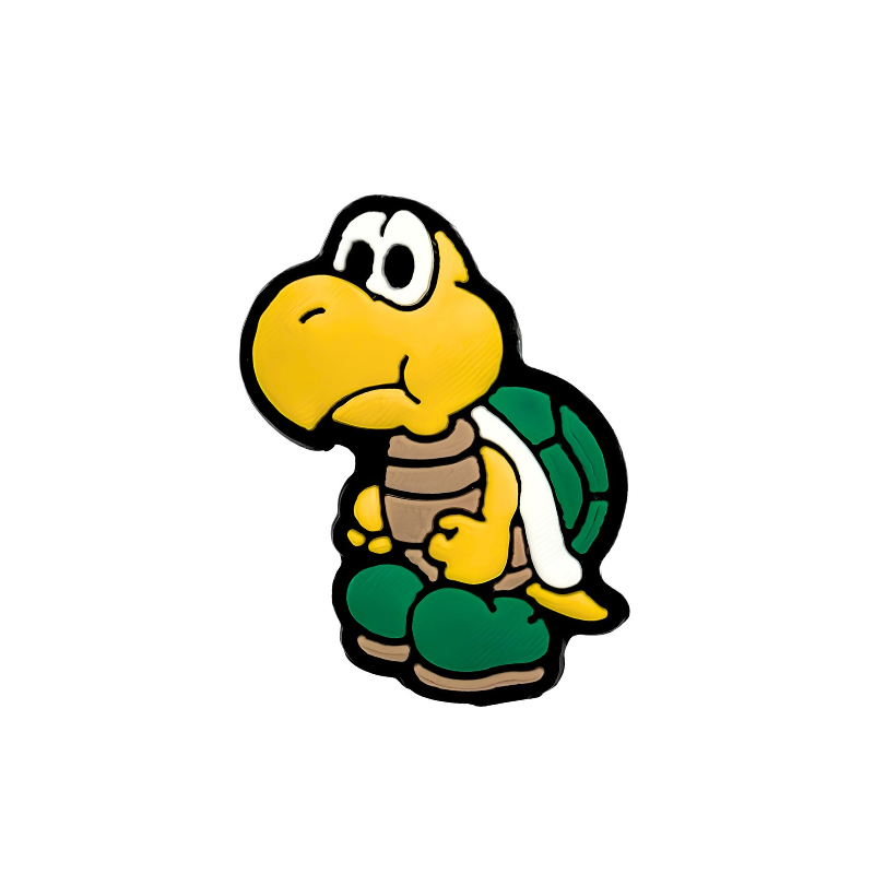 Koopa di Super Mario in Silicone 29x21mm