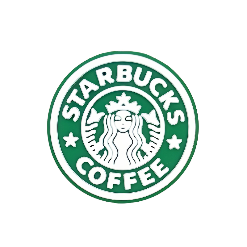 Logo Starbucks in Silicone Ø30mm