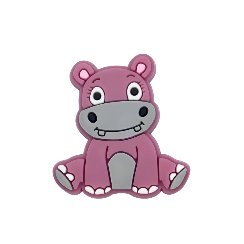 Ippopotamo in Silicone 31x30mm