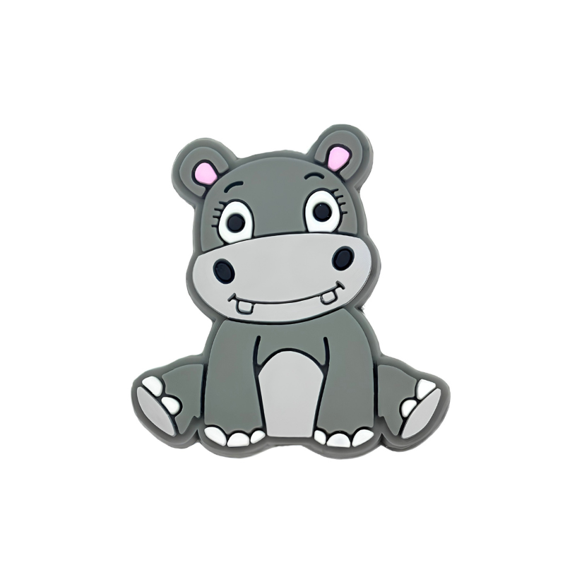 Ippopotamo in Silicone 31x30mm