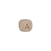 Lettere in Legno Naturale per Catenelle e Accessori Neonato