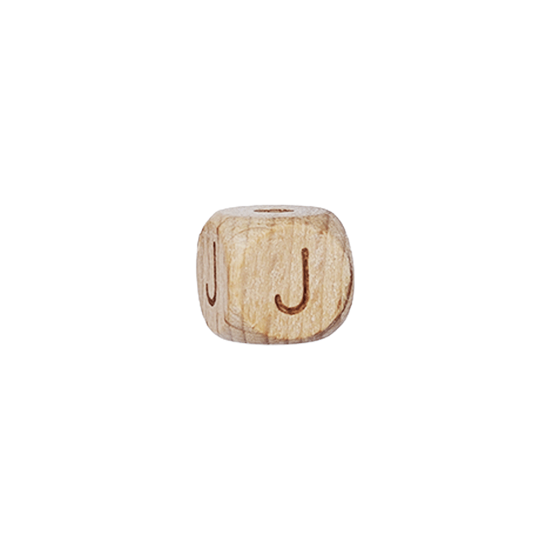 Lettere in Legno Naturale per Catenelle e Accessori Neonato