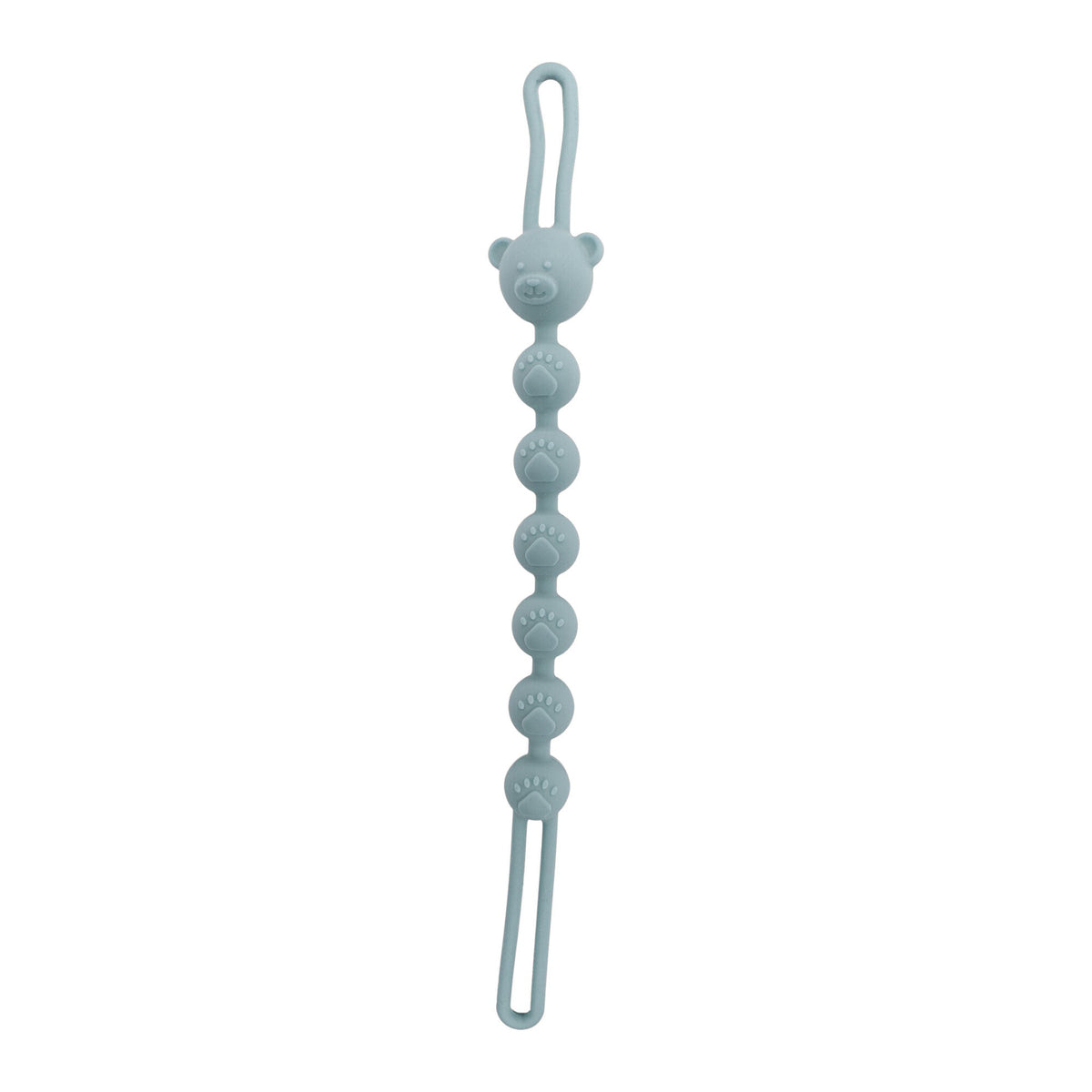catenella silicone portaciuccio dentizione neonato orsetto