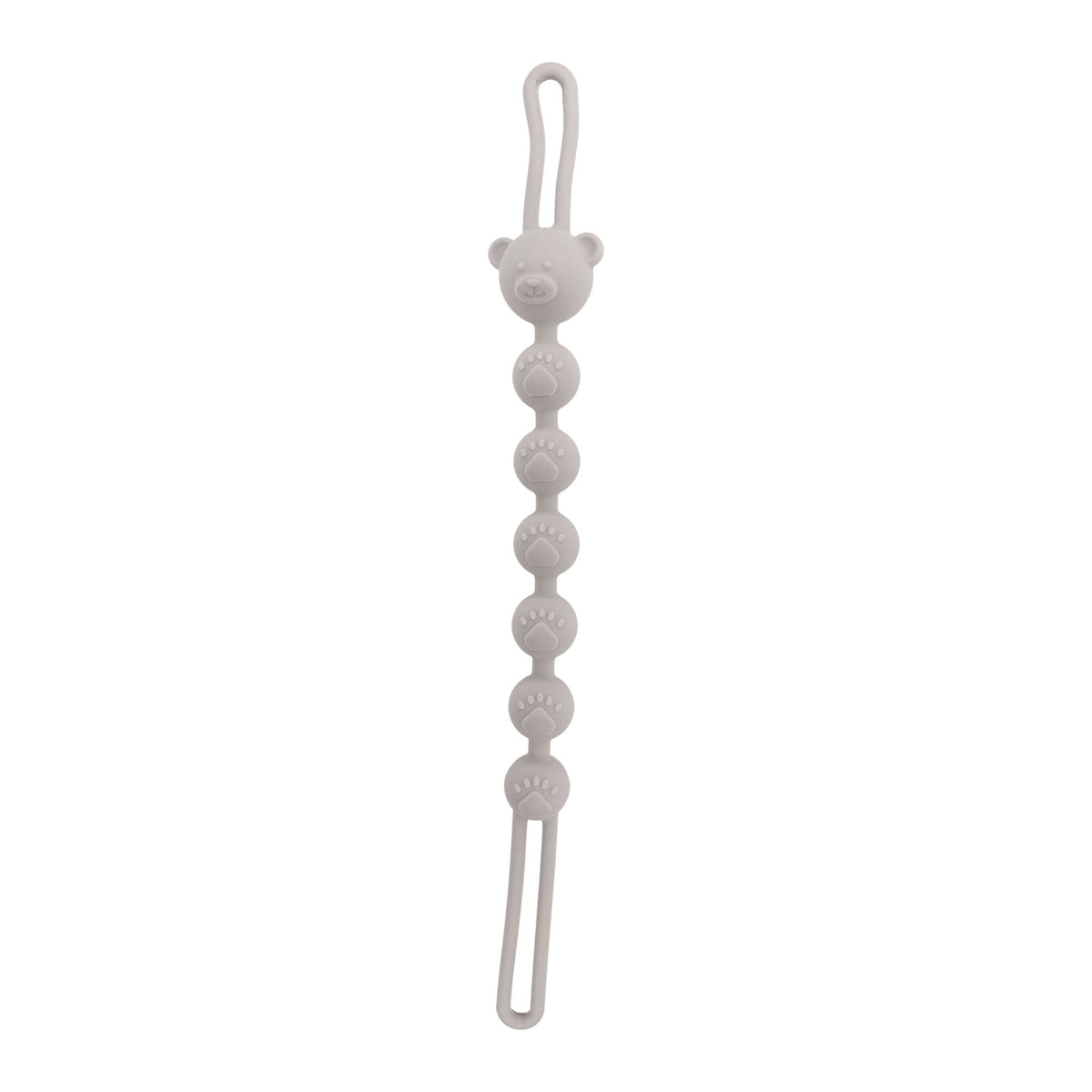 catenella silicone portaciuccio dentizione neonato orsetto