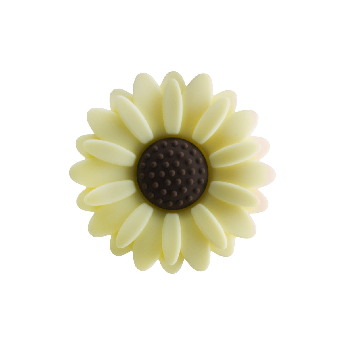 formina in silicone alimentare per dentizione neonati a forma di girasole