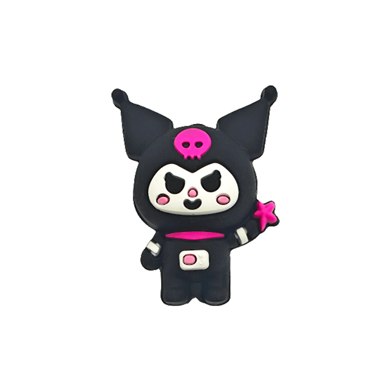 Hello Kitty e Kuromi 3D in Silicone