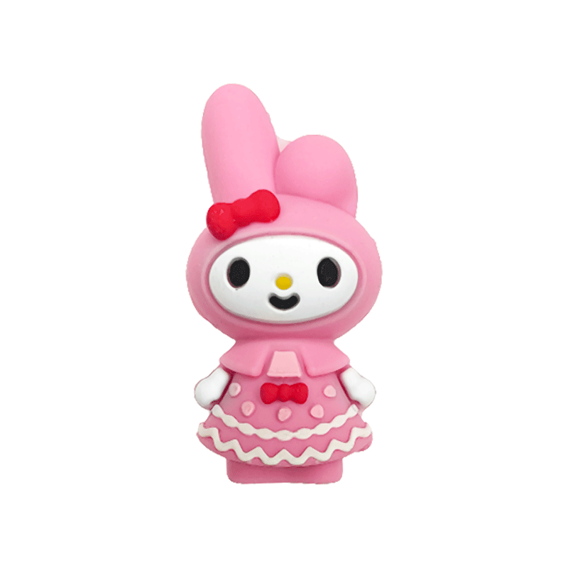 Hello Kitty e Kuromi 3D in Silicone