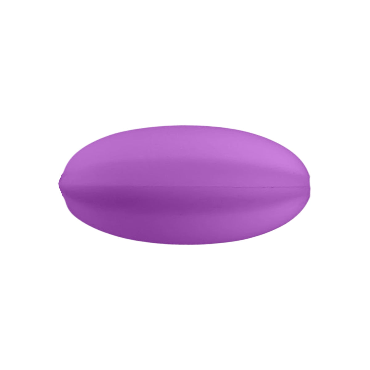 Perla Allungata in Silicone 30x10mm