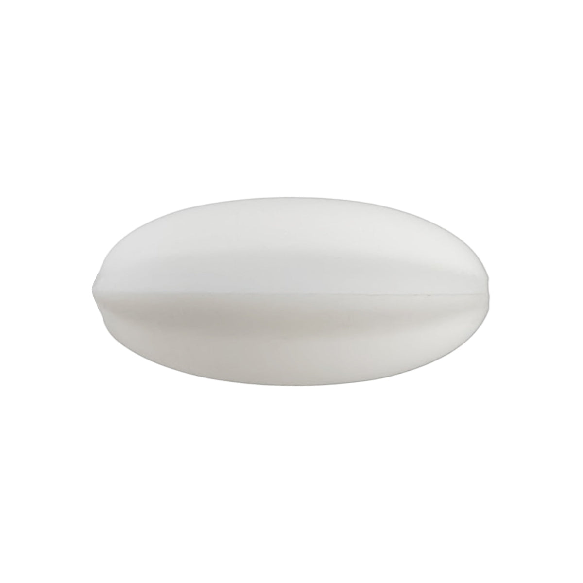 Perla Allungata in Silicone 30x10mm