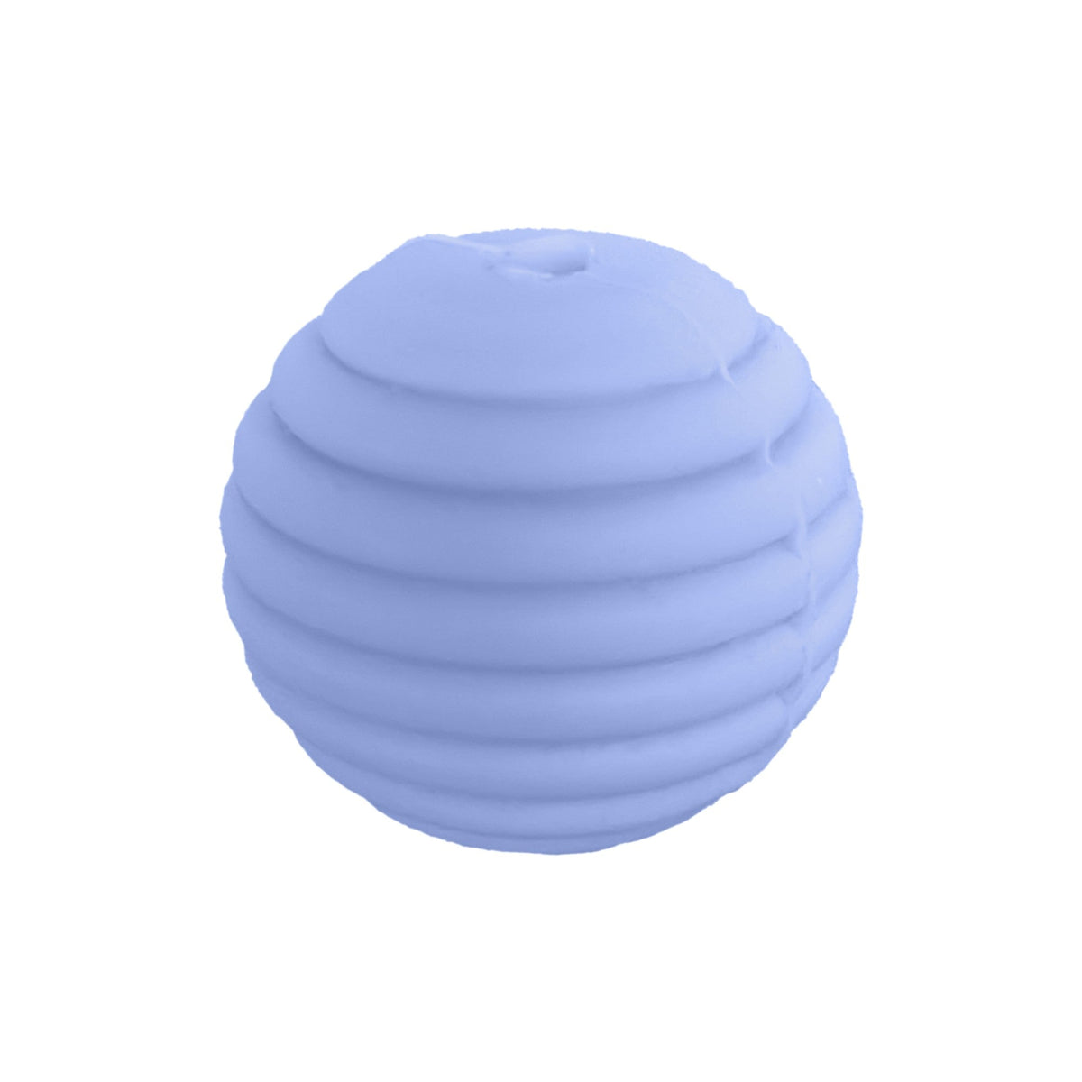 perlina schiacciata separatore in silicone alimentare Azzurro baby