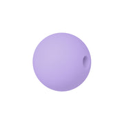 sfera in silicone alimentare lilla da 9 mm per collane e accessori dentizione