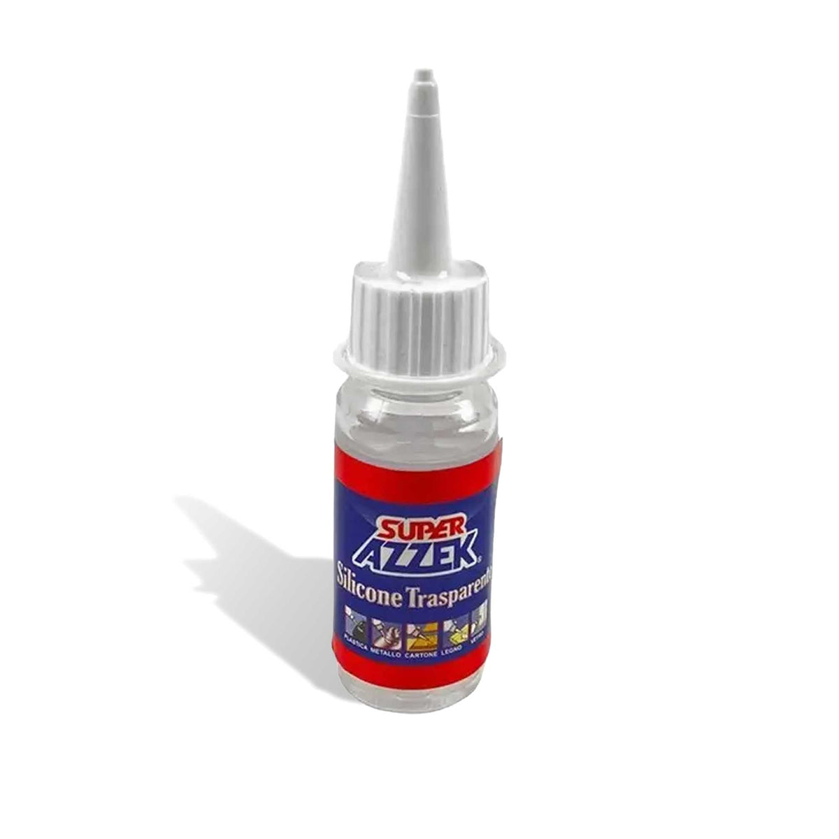 Colla al Silicone Trasparente 30 ml per Hobby Creativi