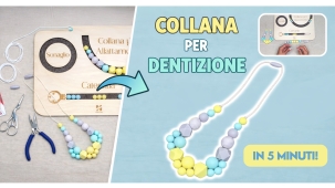 Come Realizzare una Collana in Silicone per Dentizione Harmony | Tutorial Passo Dopo Passo
