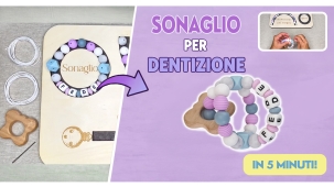 Come realizzare un sonaglio per dentizione in silicone | Tutorial passo dopo passo